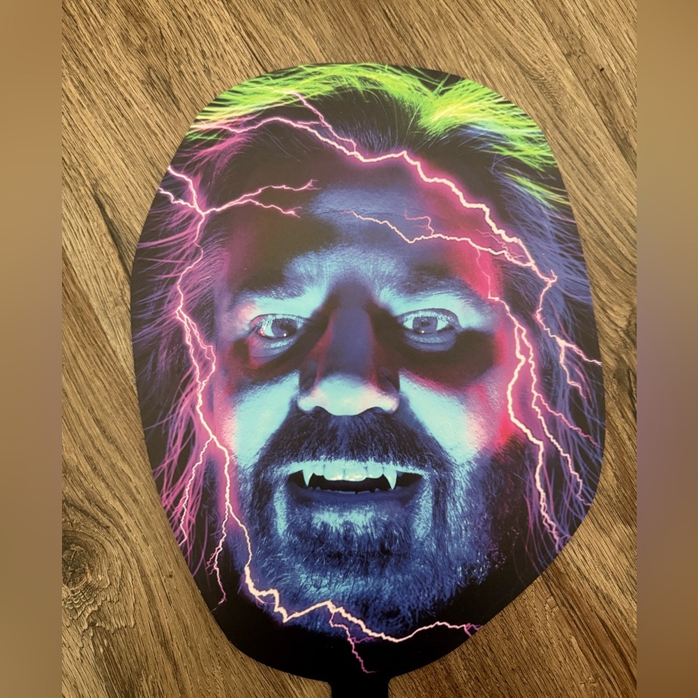 Rare What We Do In The Shadows Laszlo Vampire Handheld Fan - Like New!